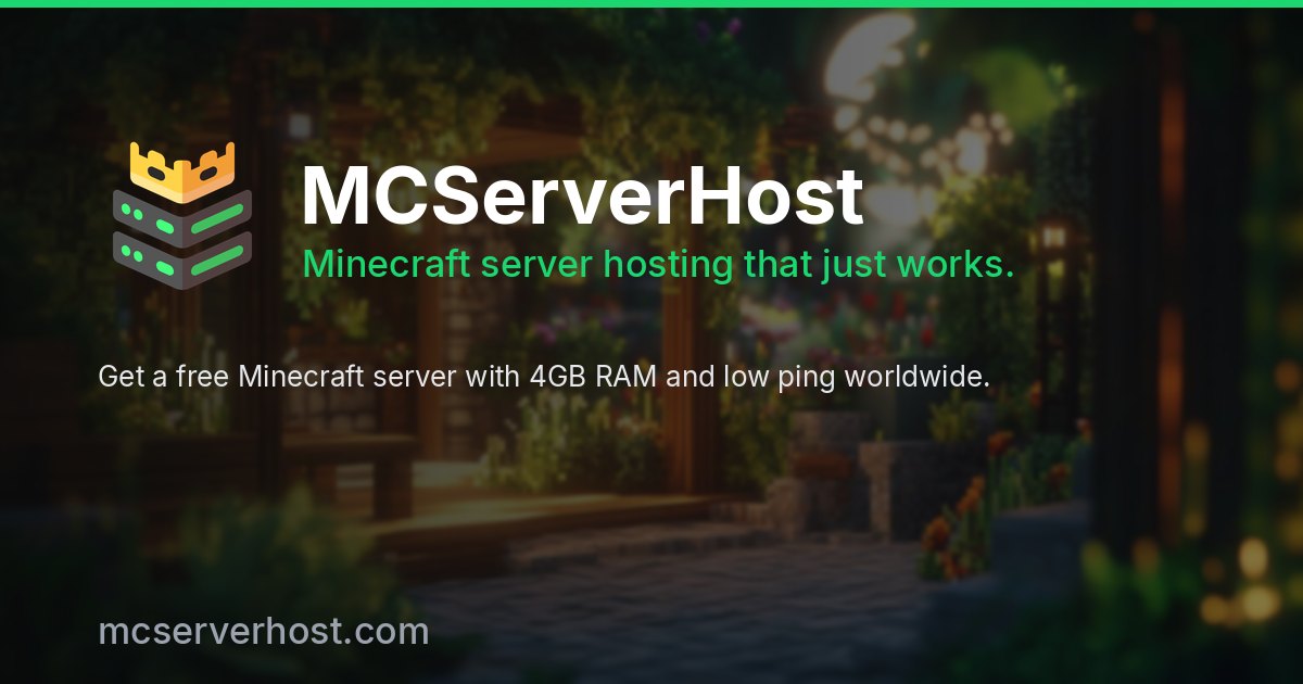 Piani di hosting per server Minecraft | MCServerHost