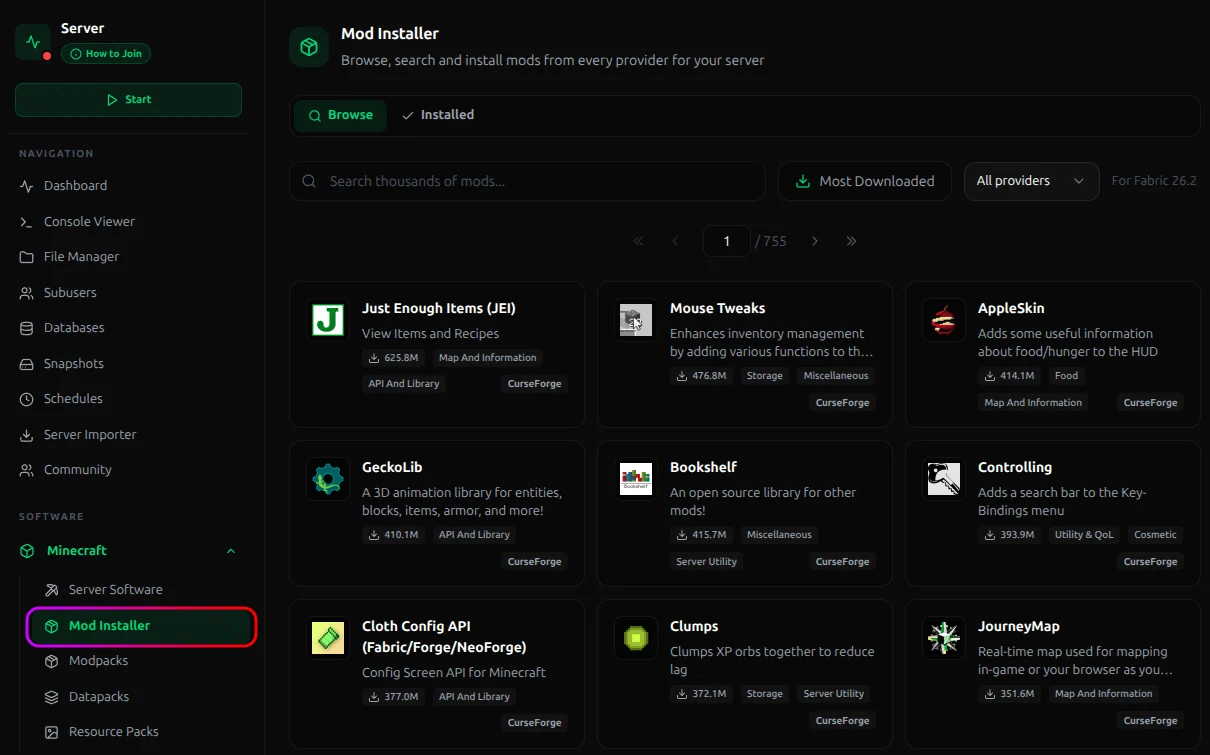 Mod Installer