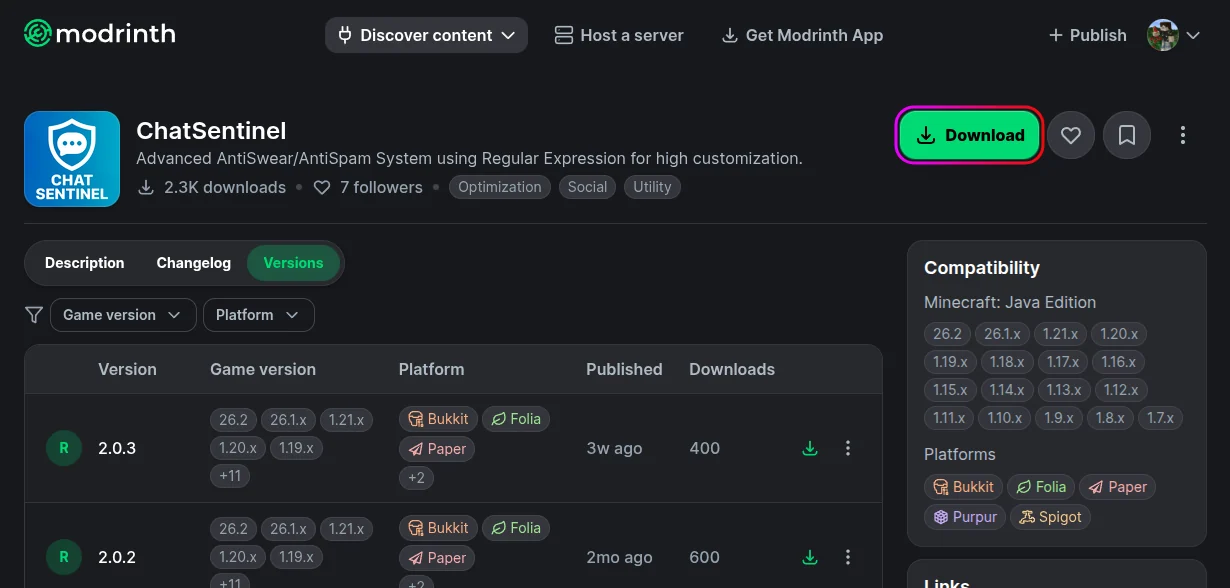 Download ChatSentinel